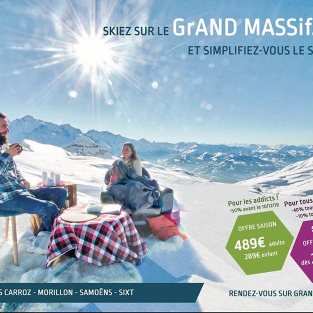 Utilisation photo scene du quotidien Grand-Massif