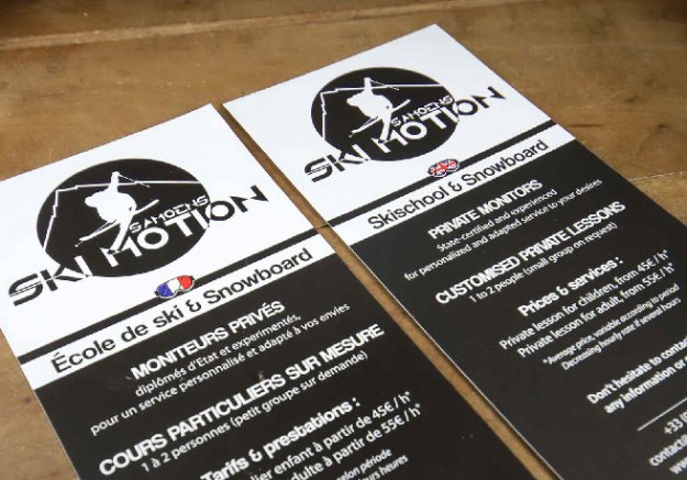 Miniature flyer Samoens Ski Motion